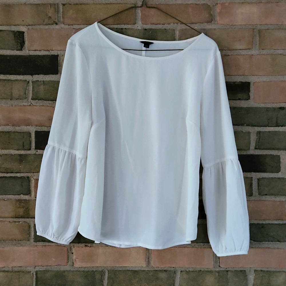 Ann Taylor Blouse, XS, Cream